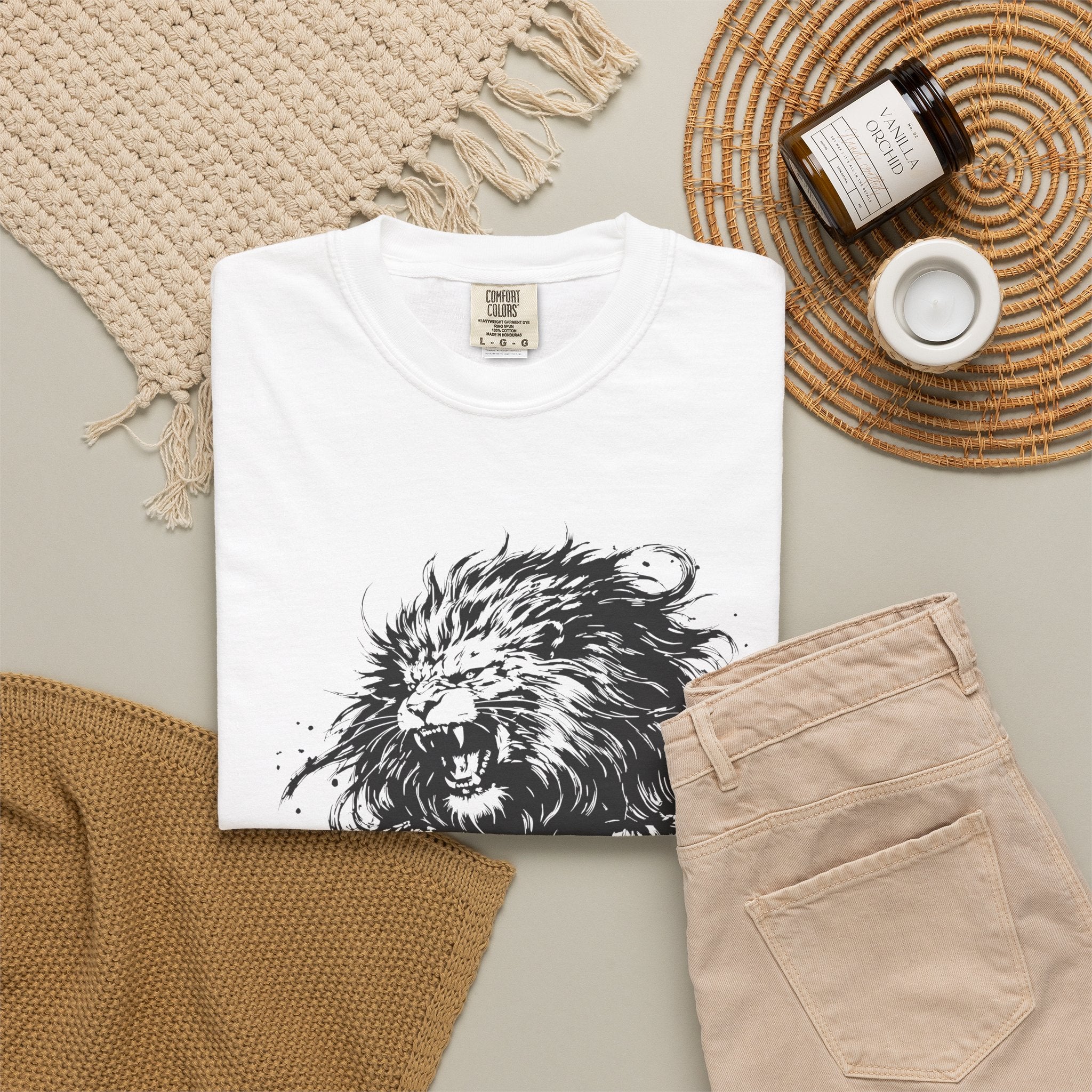 Minimalist Lion T-Shirt