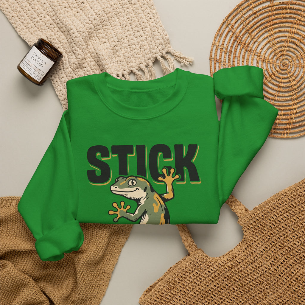 Stick With It Gecko Sweatshirt