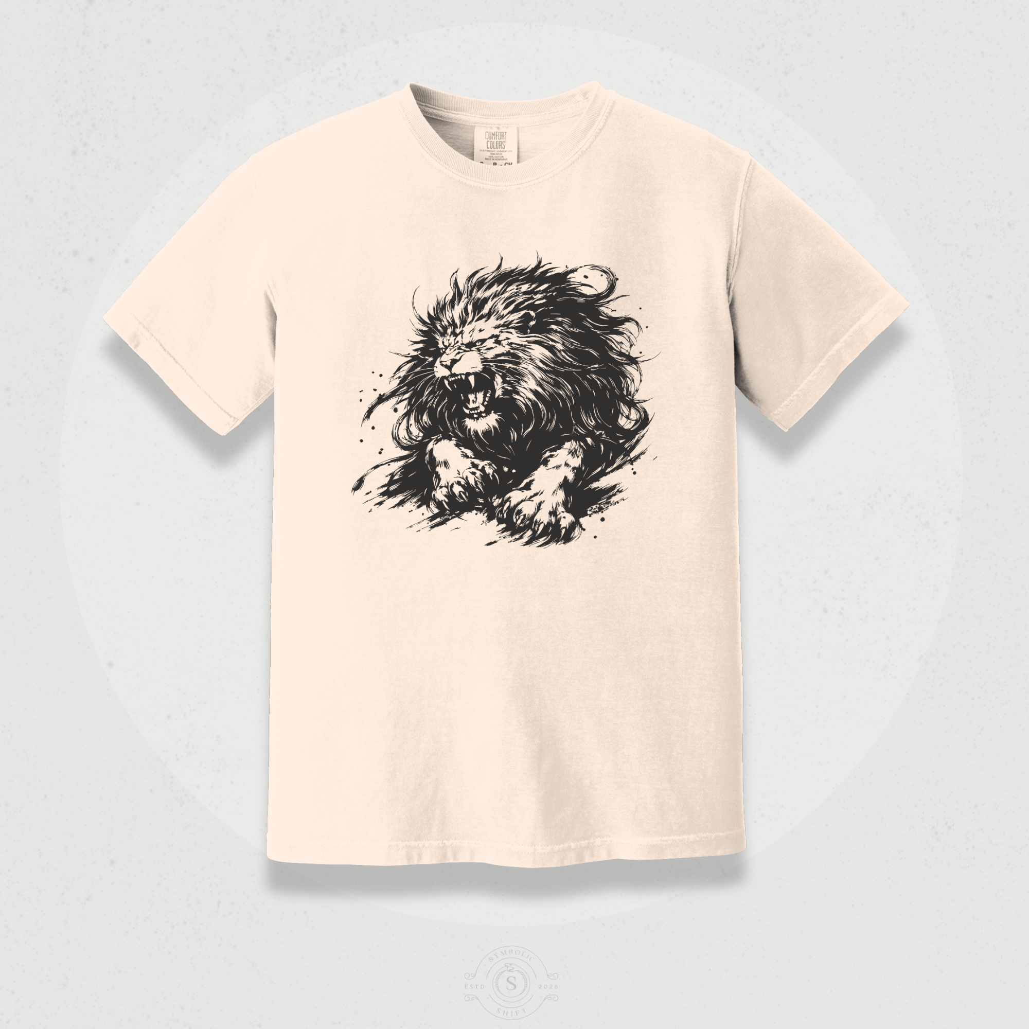 Minimalist Lion T-Shirt