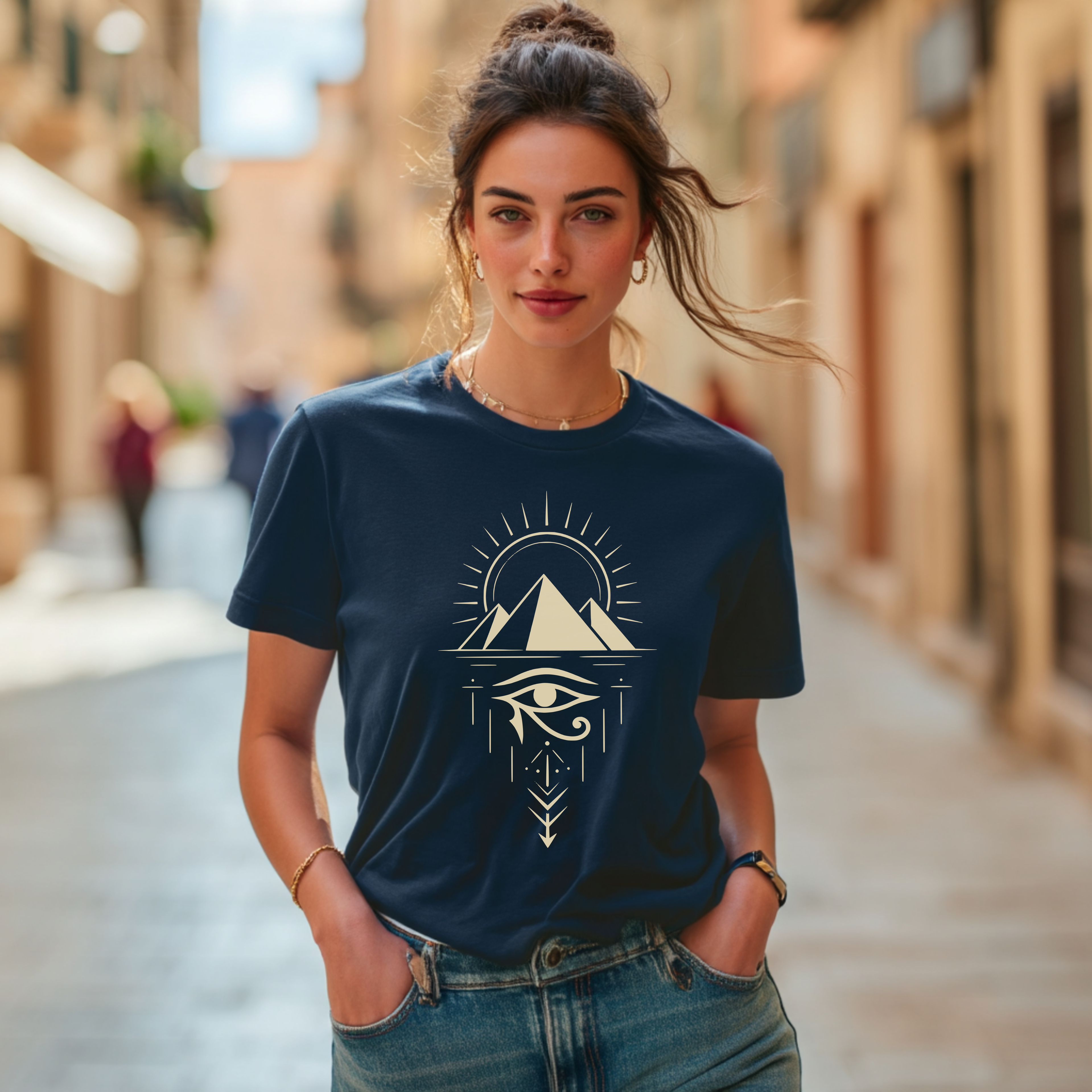 Eye of Horus Pyramid T-Shirt