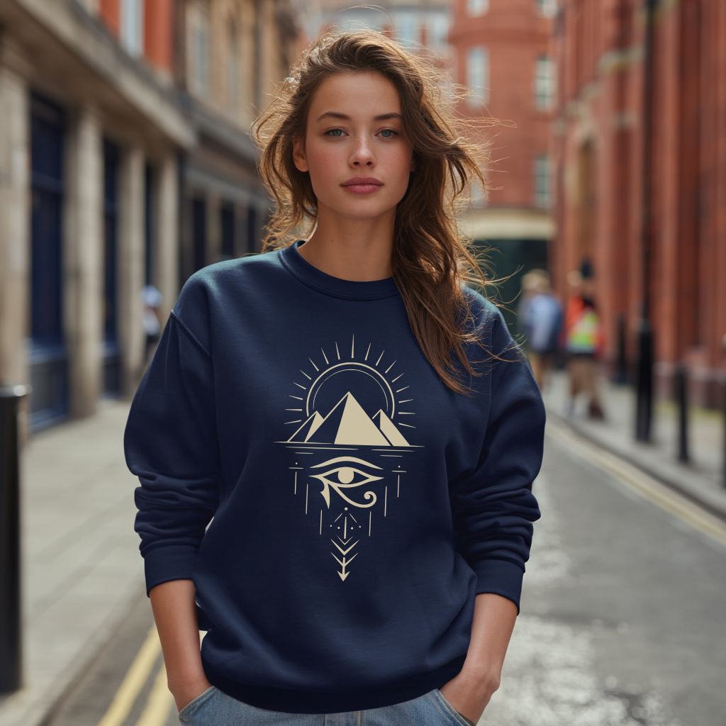 Eye of Horus Pyramid Sweatshirt