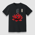 Red Lotus Flower T-Shirt