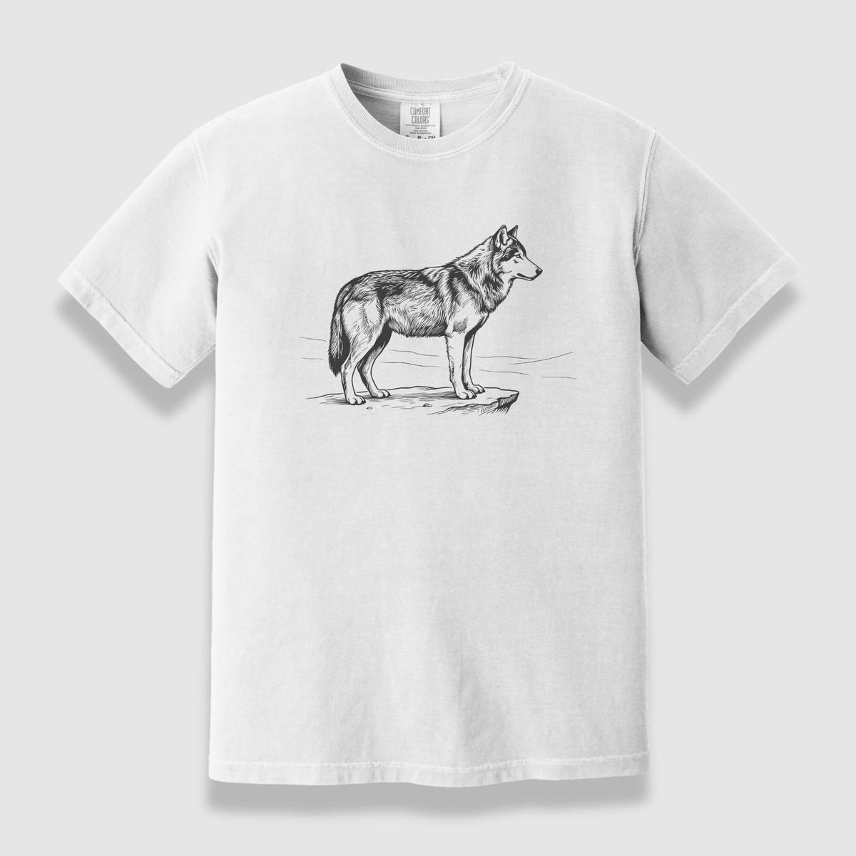 Minimalist Wolf T-Shirt