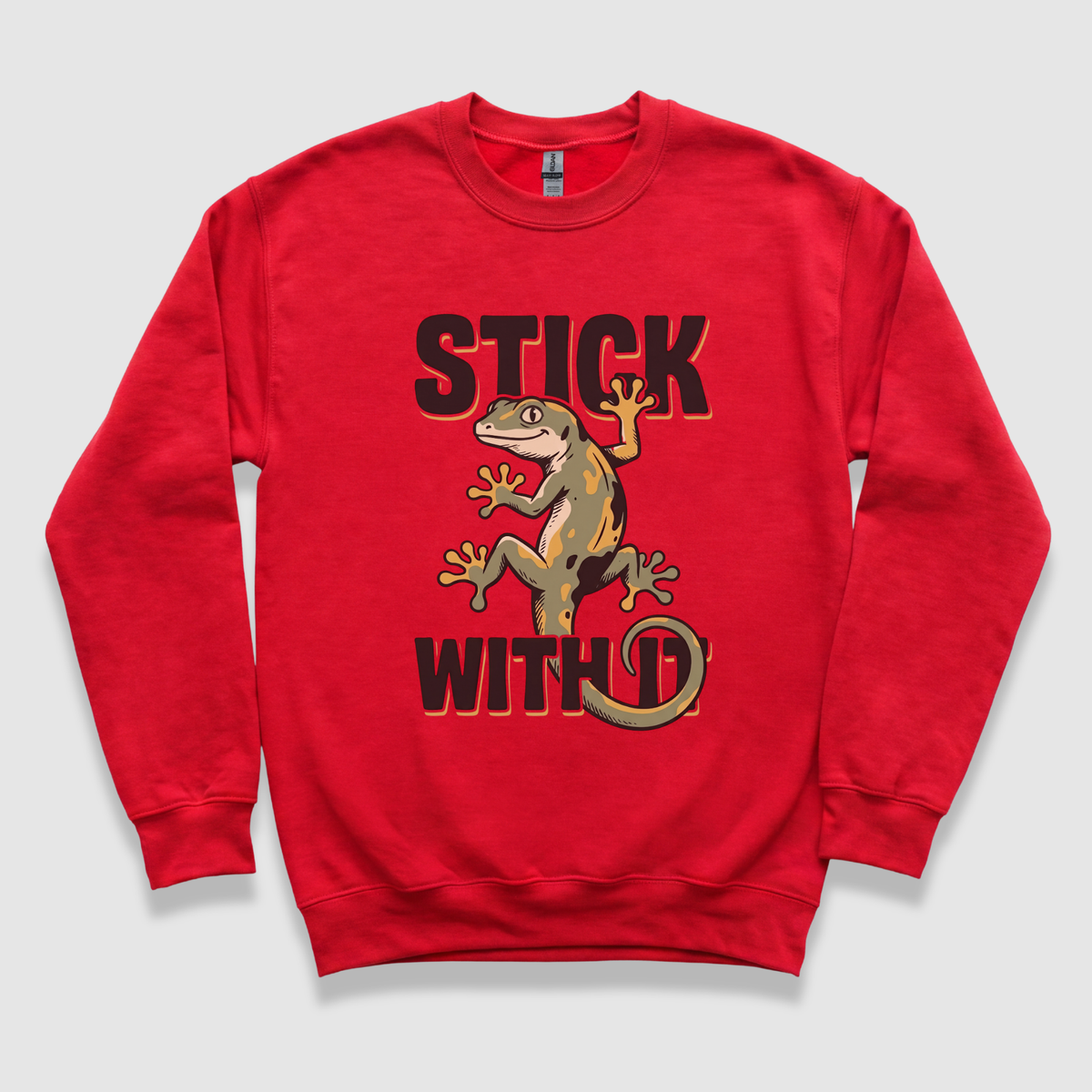Stick With It Gecko Sweatshirt