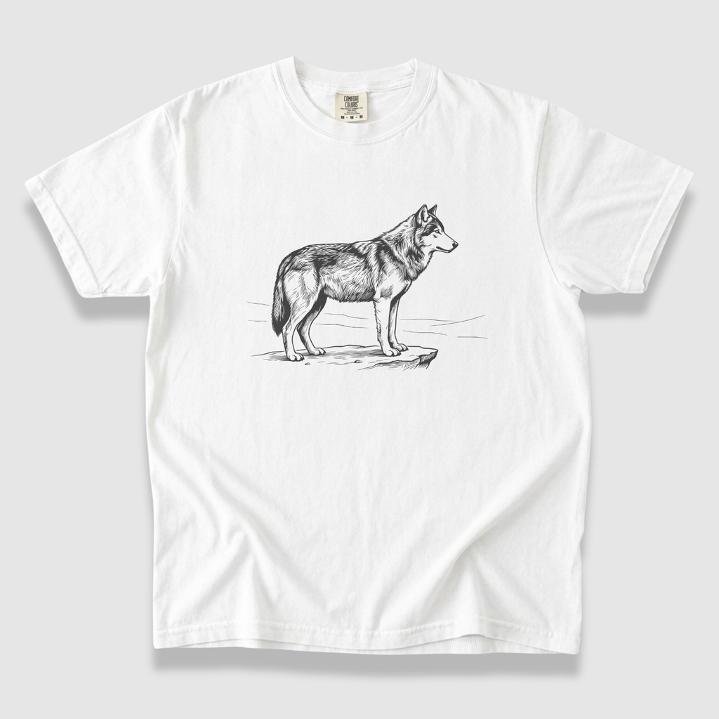 Minimalist Wolf T-Shirt