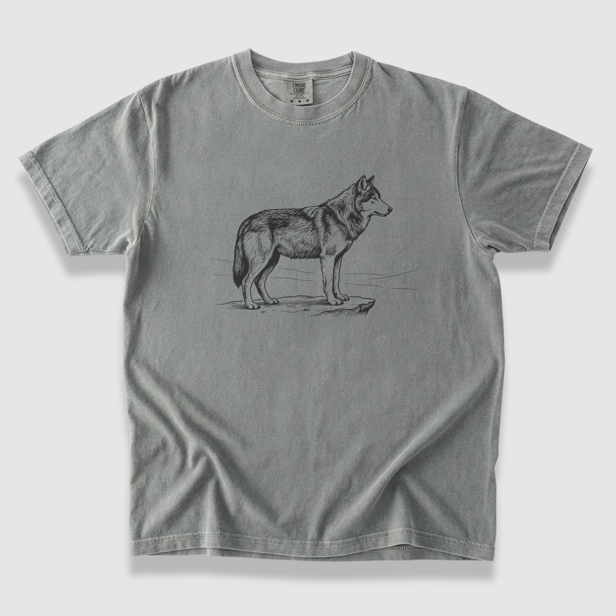 Minimalist Wolf T-Shirt