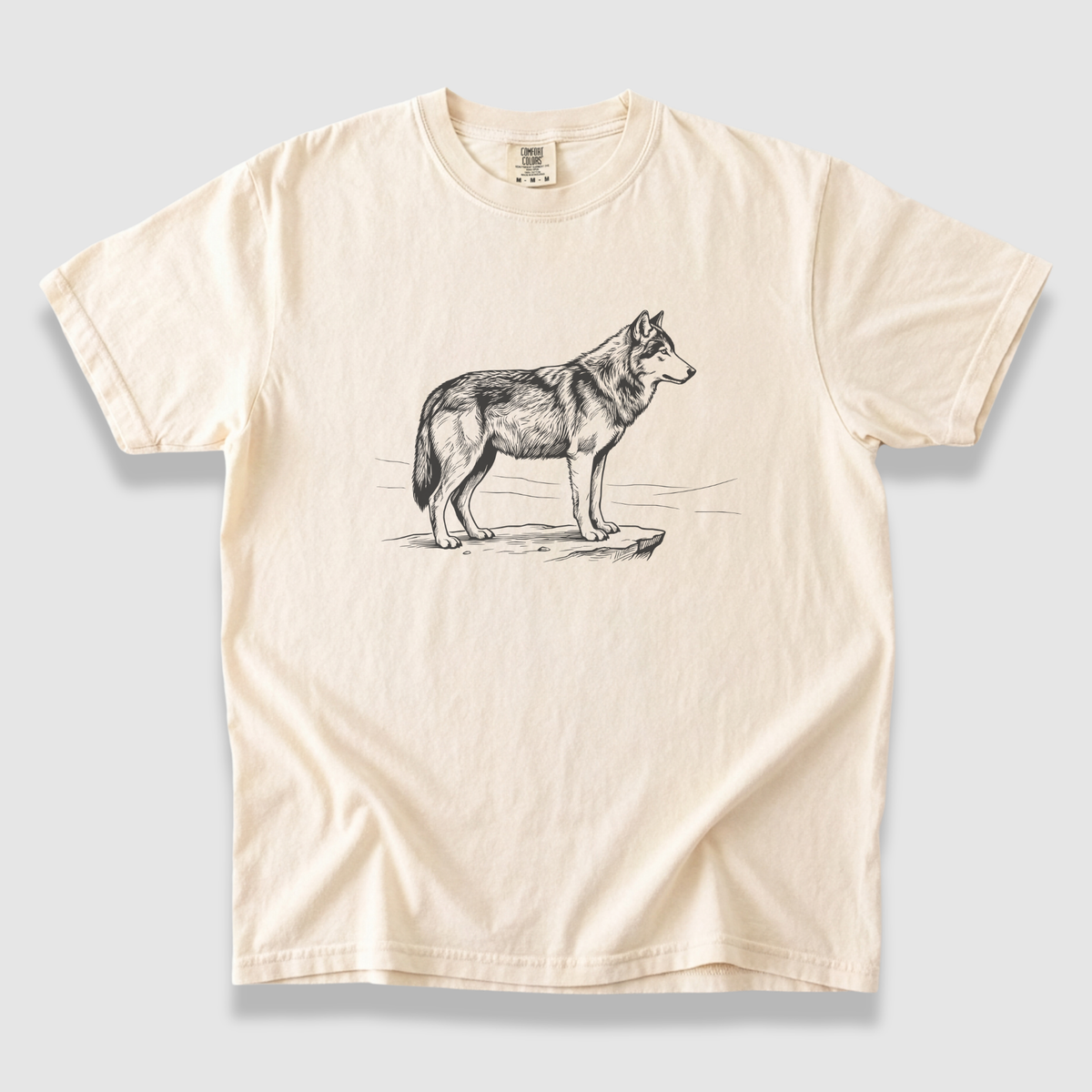 Minimalist Wolf T-Shirt
