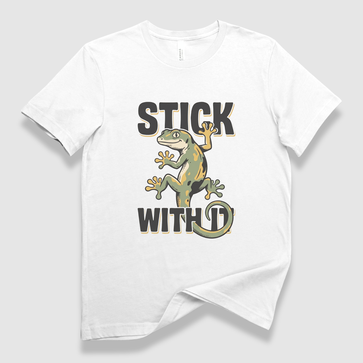 Stick With It Gecko T-Shirt