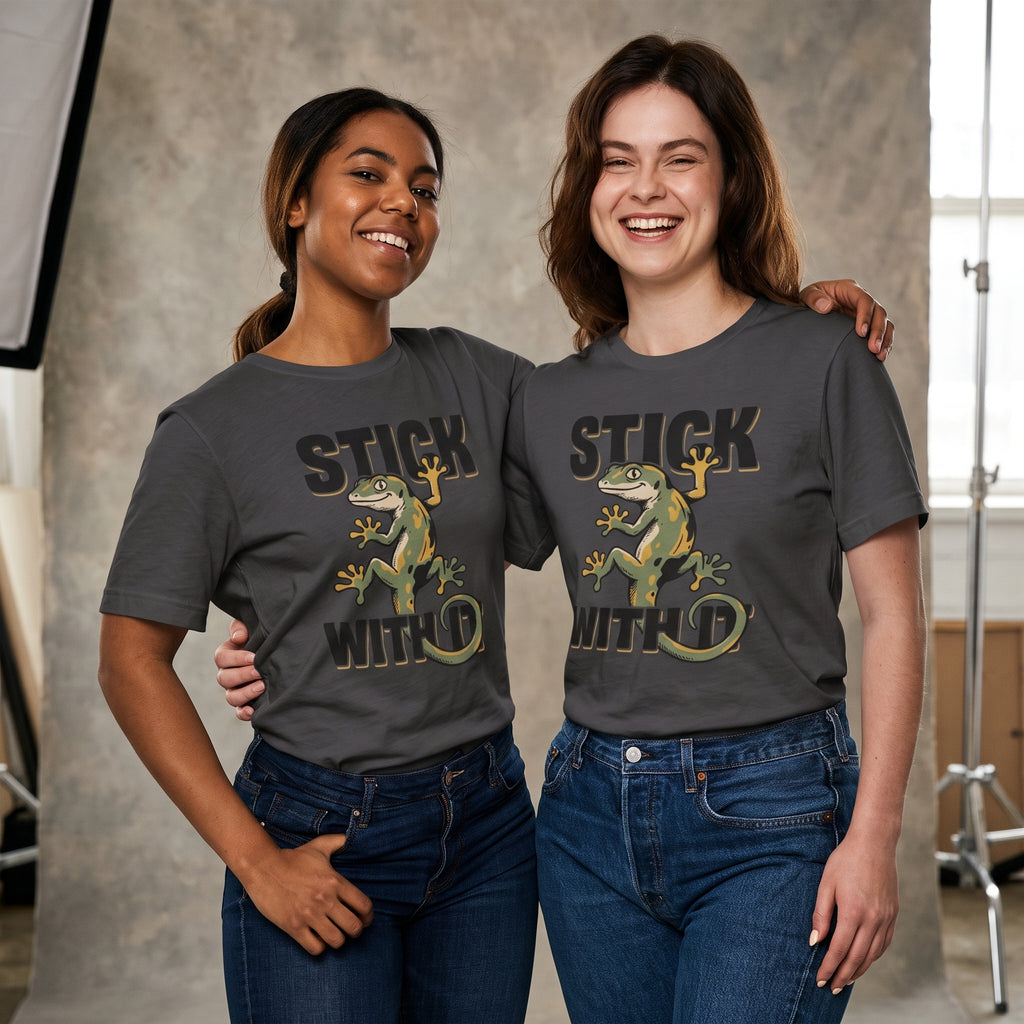 Stick With It Gecko T-Shirt