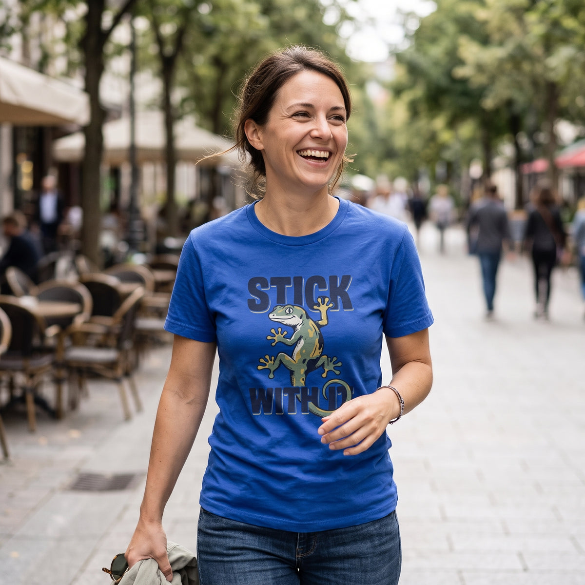 Stick With It Gecko T-Shirt