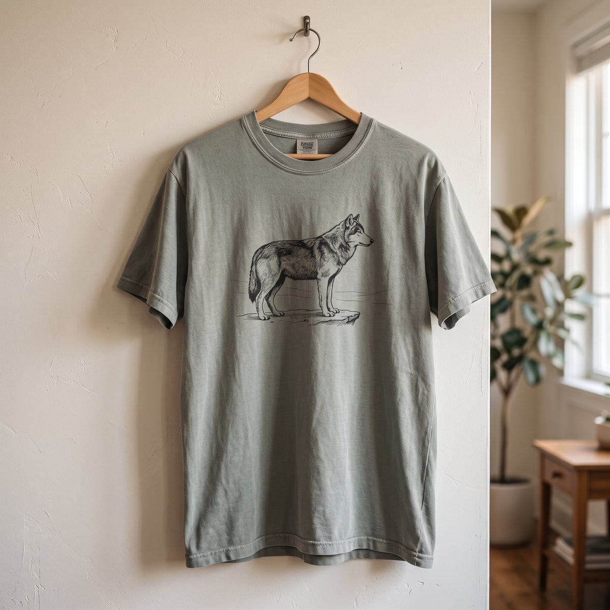 Minimalist Wolf T-Shirt