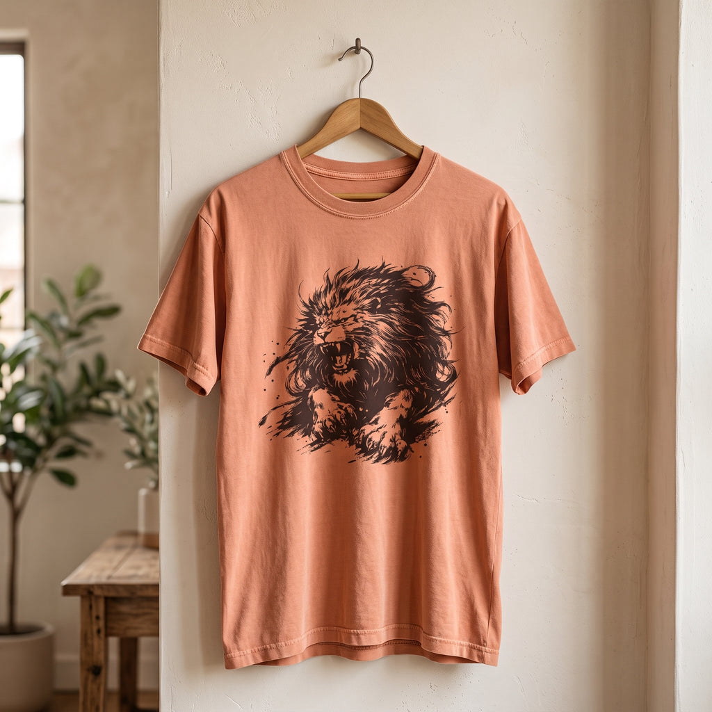 Minimalist Lion T-Shirt