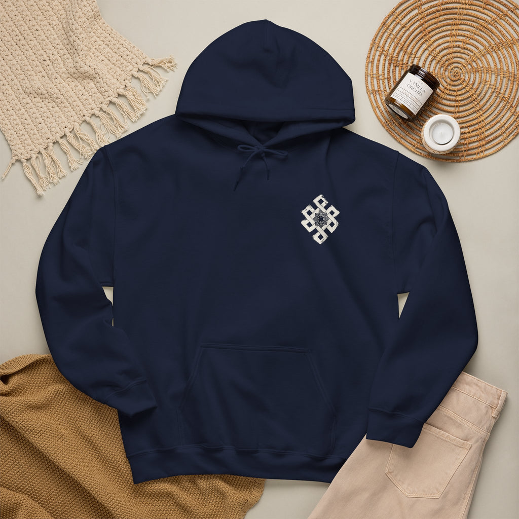 Eternal Knot Hooded Sweatshirt | Spiritual Streetwear | Unisex Heavy Blend Hoodie