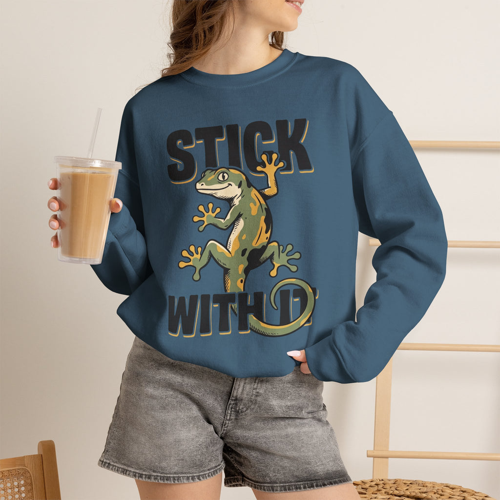 Stick With It Gecko Sweatshirt