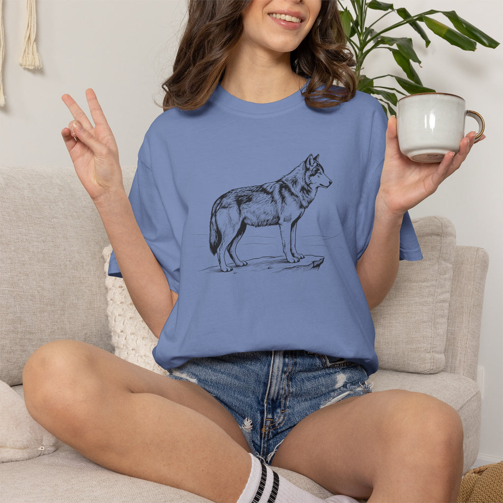 Minimalist Wolf T-Shirt