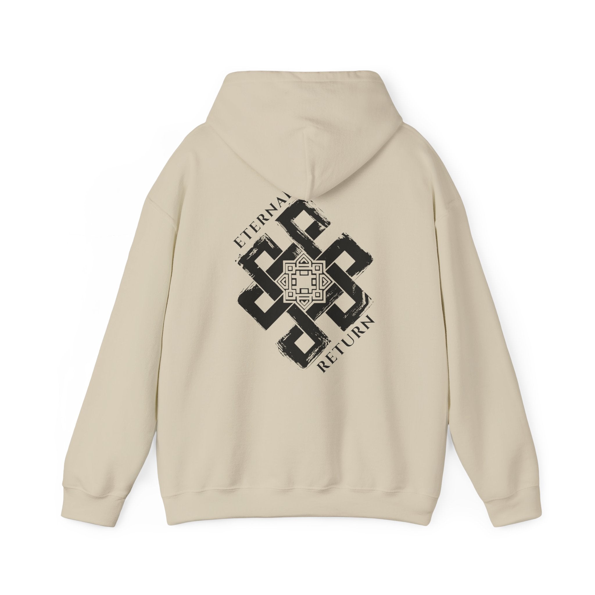 Eternal Knot Hooded Sweatshirt | Spiritual Streetwear | Unisex Heavy Blend Hoodie